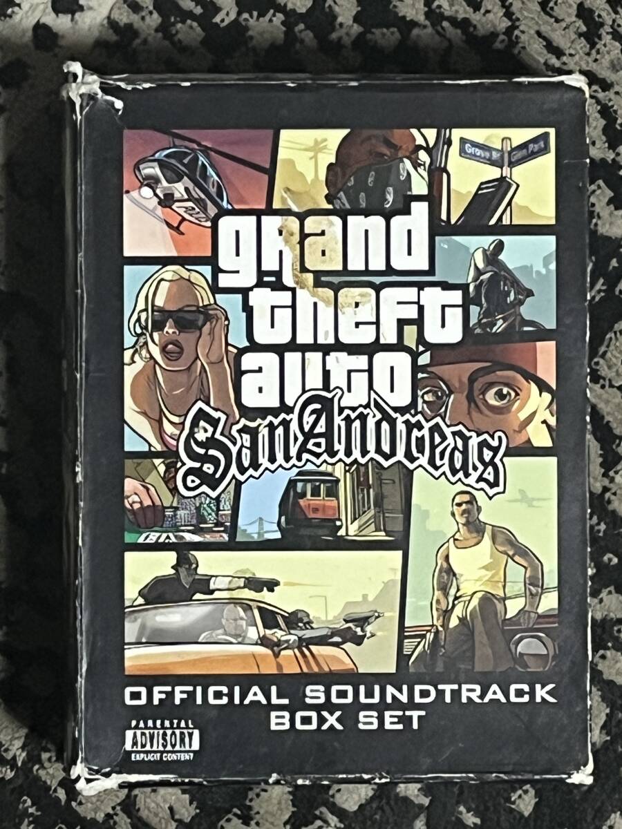 グランドセフトオート　グラセフ　サントラ　CD　ボックス　セット　BGM 8枚組CD-BOX Grand Theft Auto グランドセフトオート オフィシャル