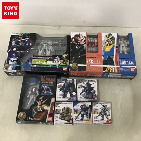 1円〜 未開封含 HCM pro 他 1/200 等 ガンダムvsシャア専用ザク 劇場版