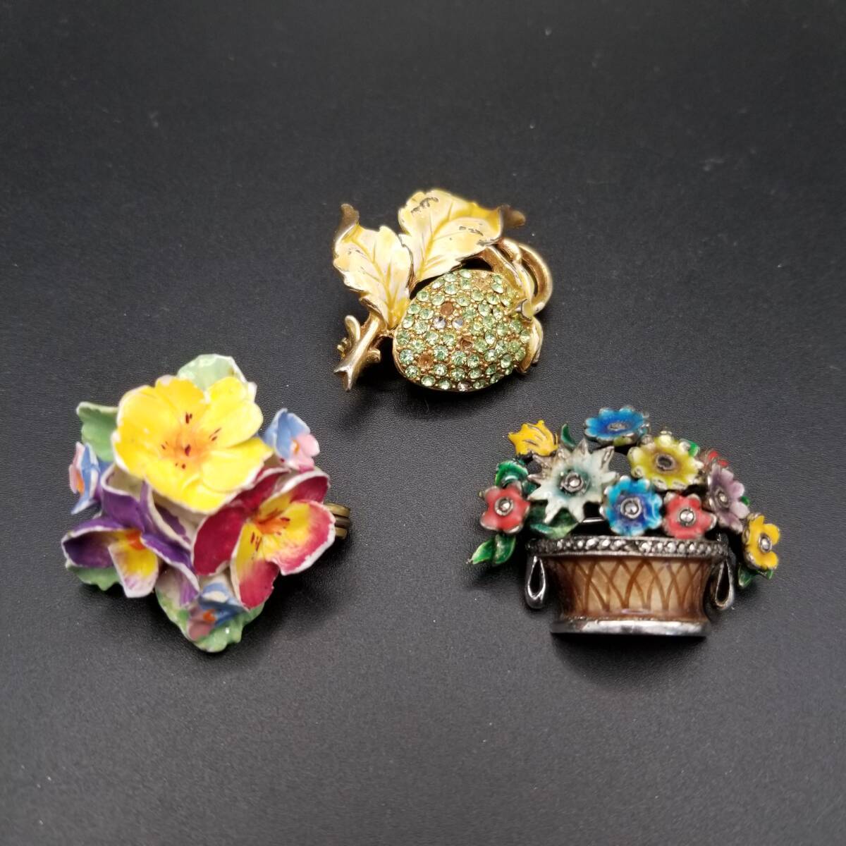 Alice Caviness 1940s 0 Germany, Silver フラワーバスケット Bouquet 