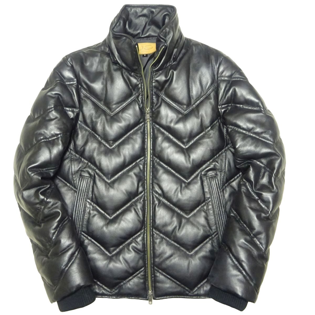 ダウンジャケット LAMB ダウン JE NAKED NO COLLAR KILT JKT 