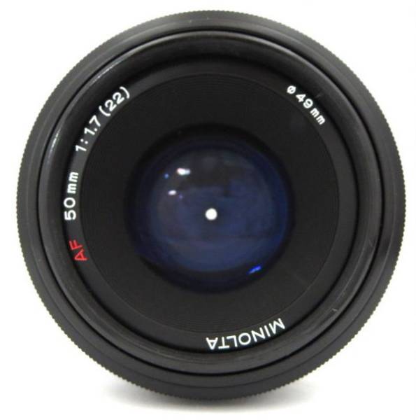 MINOLTA AF 50mm 1:1.7'22) ミノルタ レンズのみ 1PMT-049S