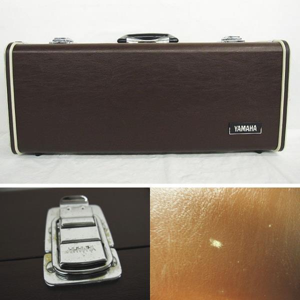 外観美品 ジャンク YAMAHA ヤマハ トランペット YTR4325G マウスピース 取扱説明書 クロス オイル ハードケース ★3011_8
