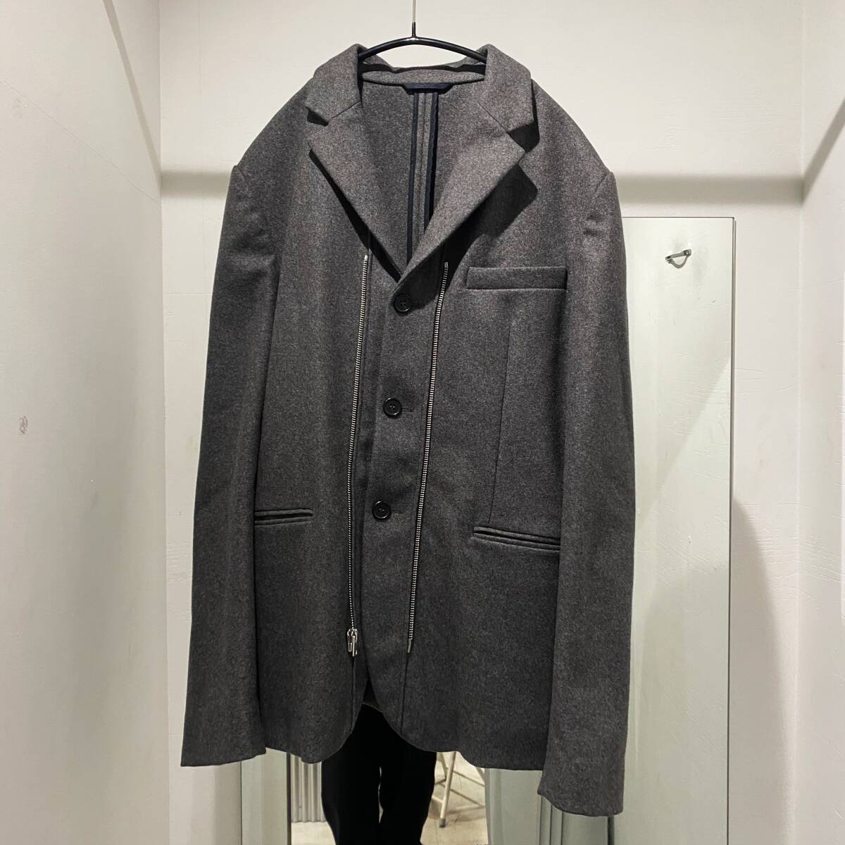 MARNI マルニ 13AW ドッキングショートコート グレー size46 【中目黒