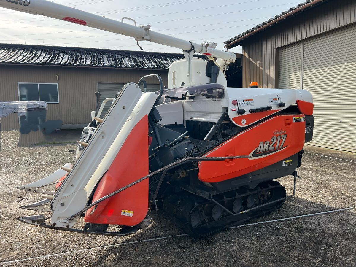 ★富山県★ クボタ KUBOTA コンバイン　AR217 2条刈り　ディーゼル　17馬力　自脱式　_4