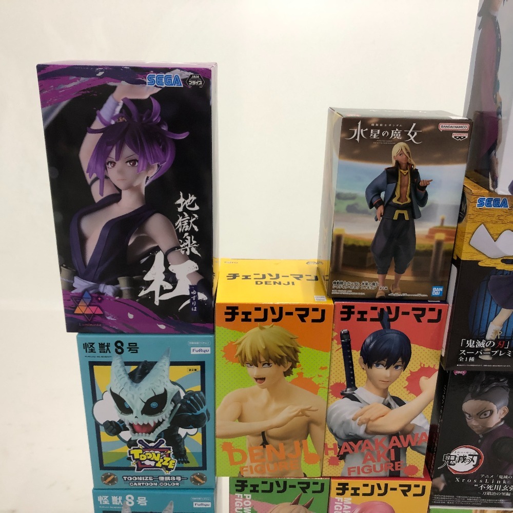 02w08063☆1円~ 少年漫画系 プライズフィギュア まとめ売り 20点セット