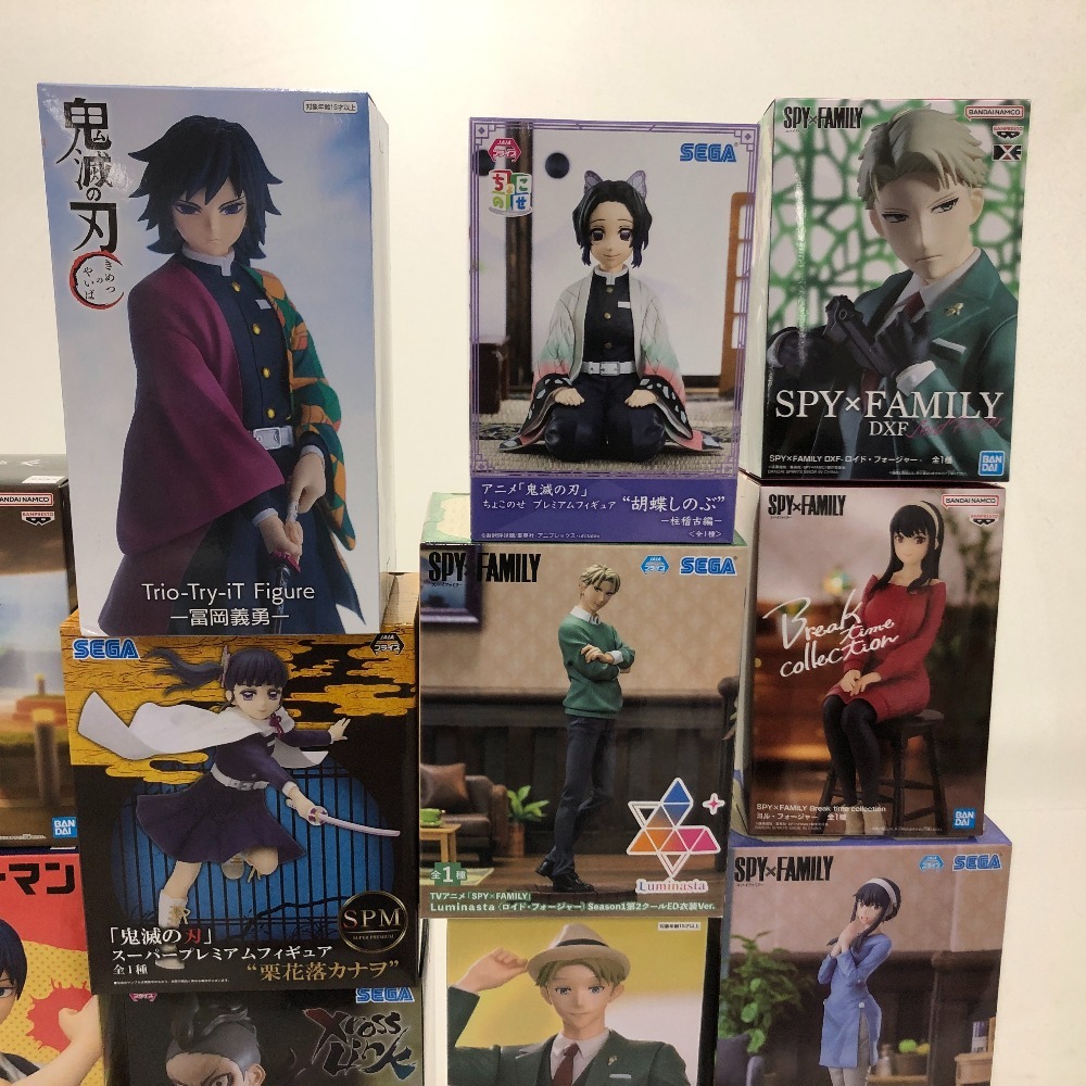 02w08063☆1円~ 少年漫画系 プライズフィギュア まとめ売り 20点セット