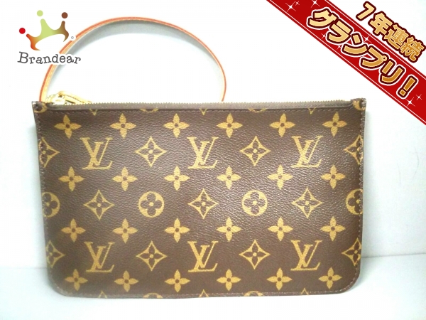 ルイヴィトン ポーチ モノグラム 美品 - ネヴァーフル付属ポーチ
