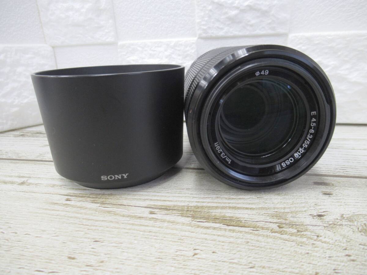 E 55-210mm OSS Sony F4.5-6.3 SEL55210 Lens (ソニー) SONY f⁄4.5-6.3