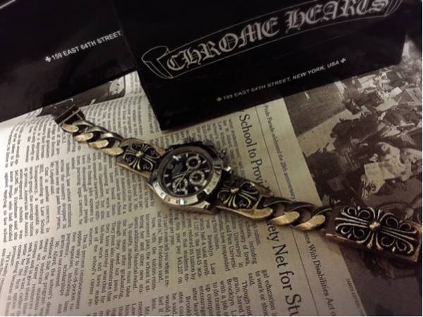 キーパーウォッチブレス デイトナ / クロムハーツ ロレックス 系