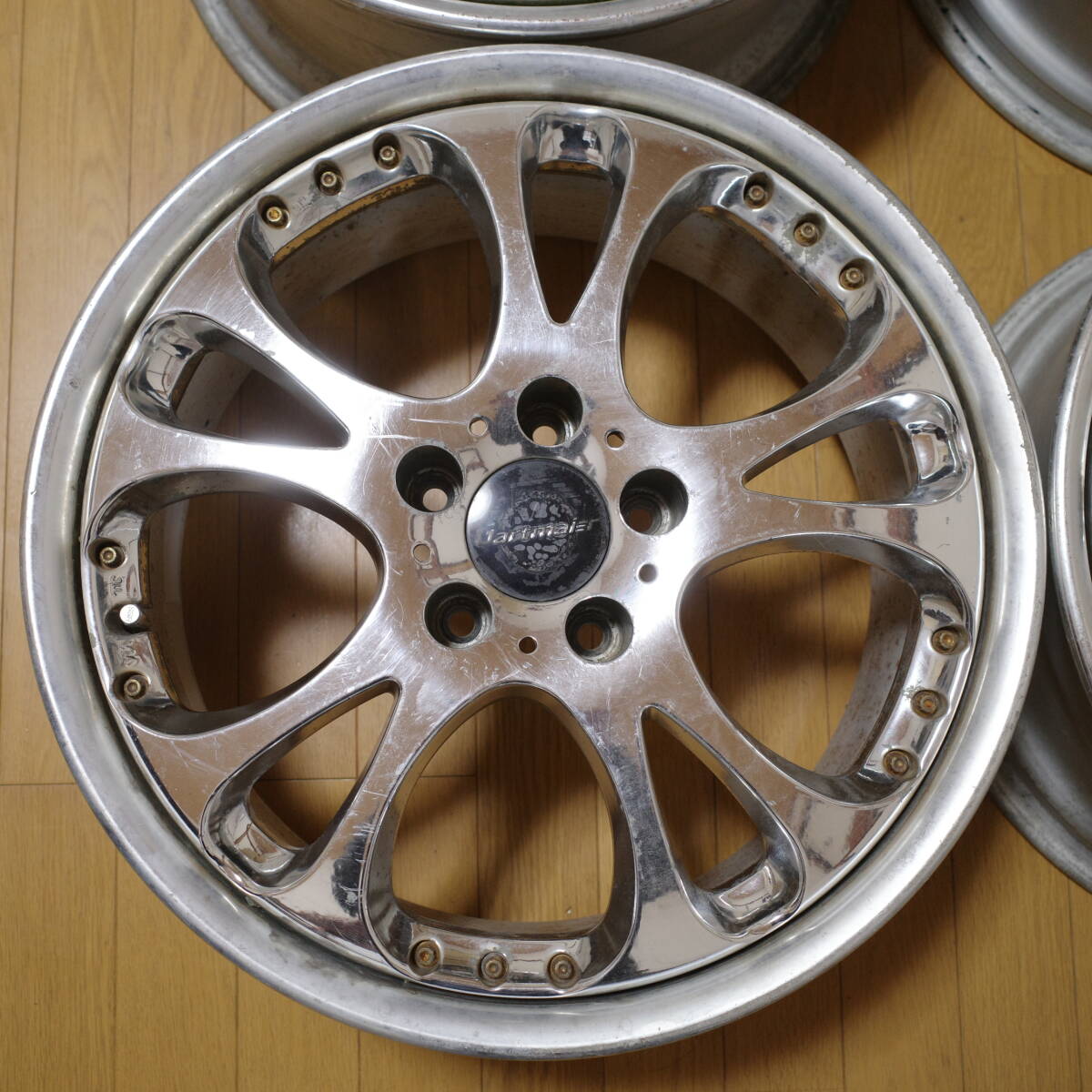 SSR 3ピース スピードスター ガルトマイヤー マインバッハ 18×8.0 +44E 