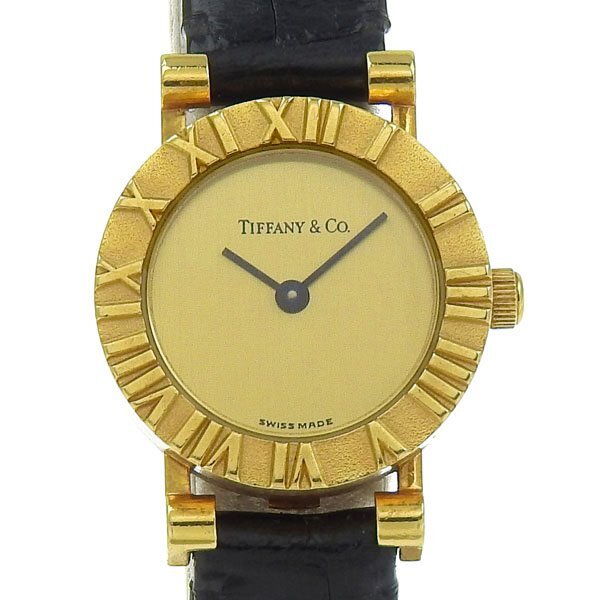 1円 稼働 ティファニー TIFFANY & Co. 286.753 クオーツ アトラス