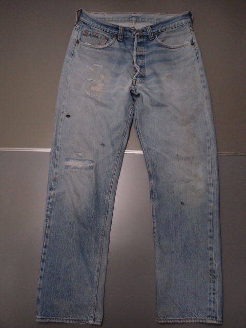 ◇古着卸USA□Levi's 501☆赤耳w34 トップボタン