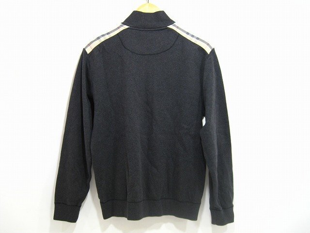 sweet 　　　新品　バーバリーロンドン　　ライナーファー付き BURBERRY LONDON/バーバリー ロンドン 肩チェック ハーフジップ プル