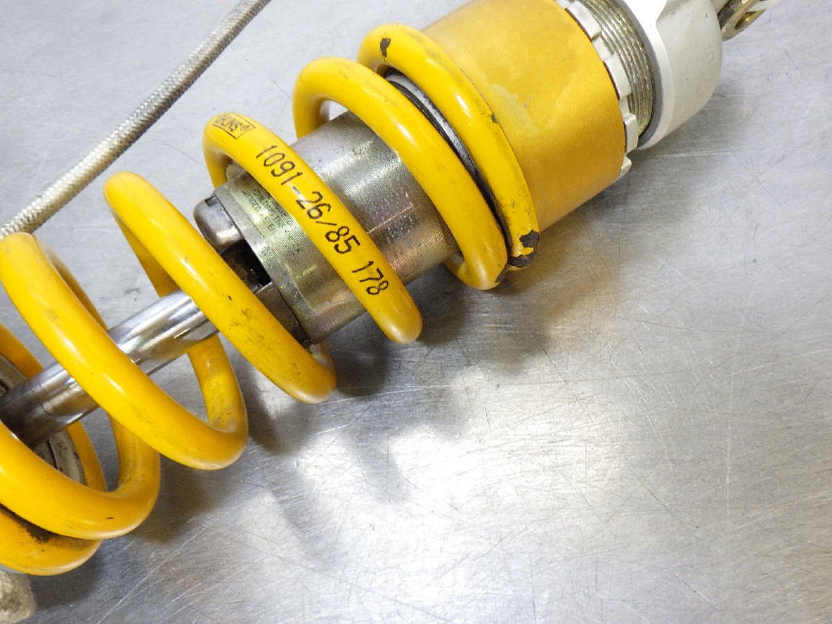 ZX-10 OHLINS、オーリンズ 減衰圧調整付きリアサスペンション、良品