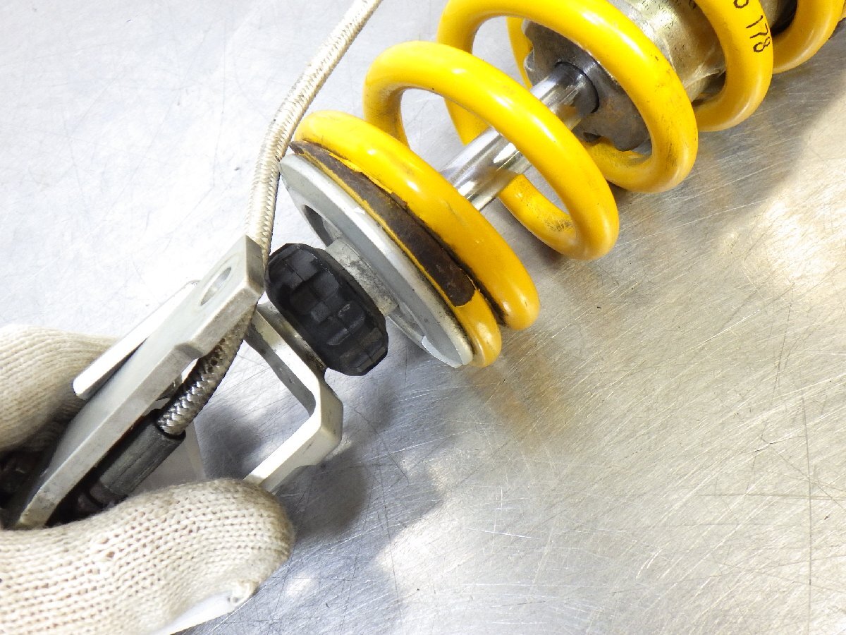 ZX-10 OHLINS、オーリンズ 減衰圧調整付きリアサスペンション、良品