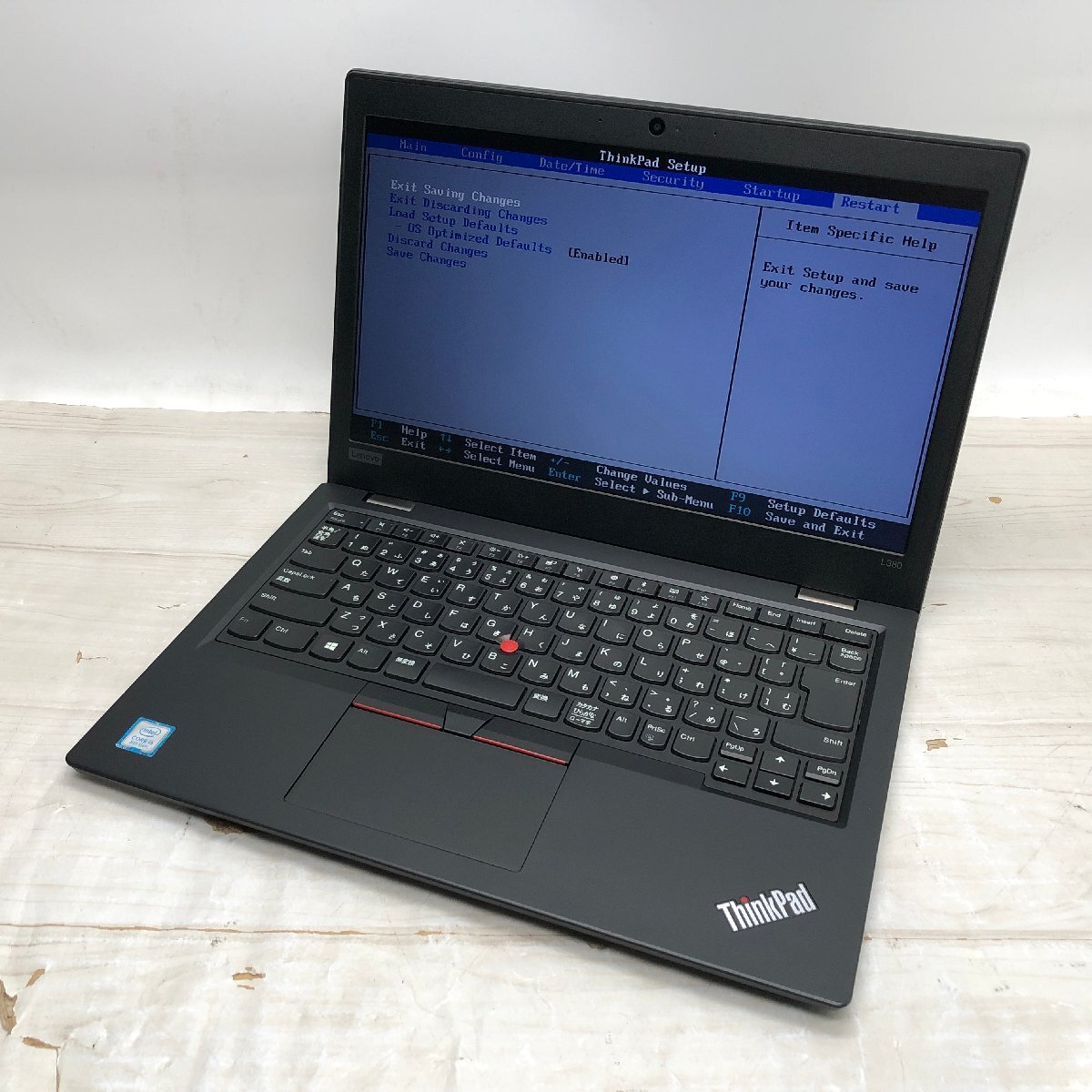 L380 ThinkPad Lenovo Pro 0 20M5 Intel Celeron 3965U Win 1 中古 