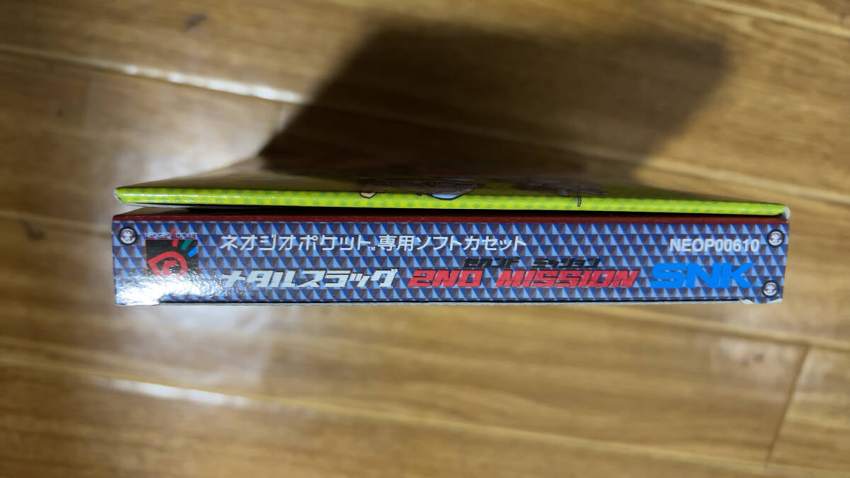 ☆開封品☆ネオジオポケットソフト メタルスラッグ 2nd MISSION METAL 