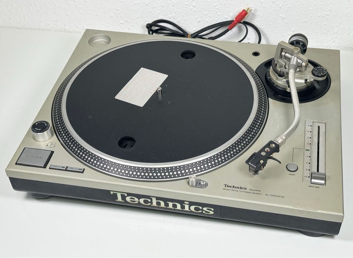 動作確認済み Technics テクニクス SL-1200MK3D 簡易動作確認済