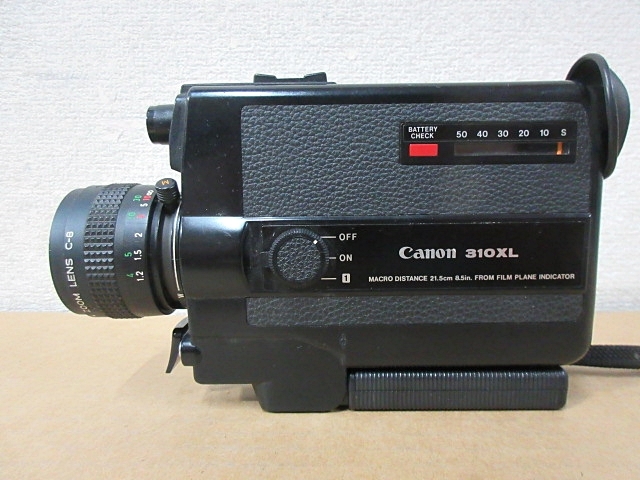 Canon キャノン　310XL 8mmフィルムカメラ　01-0021 Canon 310XL 8mm スーパー8 8mmシネカメラ 「canon310xl」カメラ、光学機器