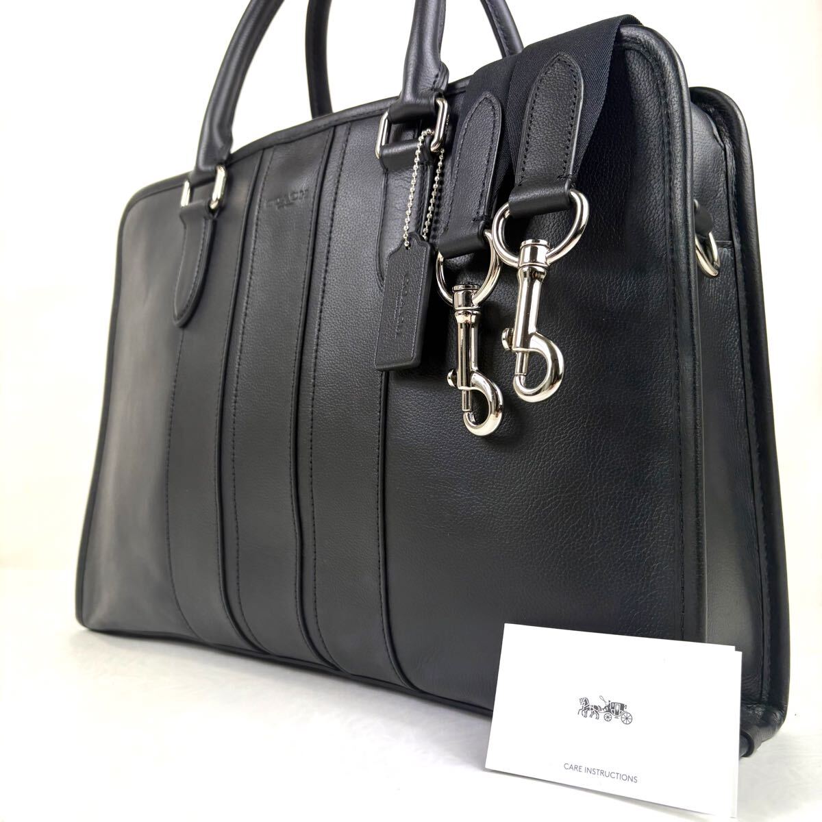 保管品×現行近 COACH コーチ F72309 ボンド 牛革 スムースレザー 2WAY 