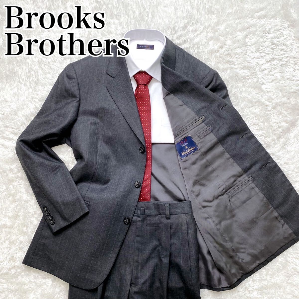 ブルックス ブラザーズ パンツ スーツ セットアップ XL BROOKS