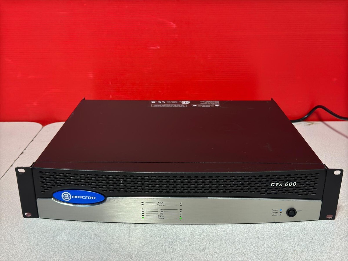 AMCRON CTs 600パワーアンプ CTs3000 Yahoo 2chパワー amcron