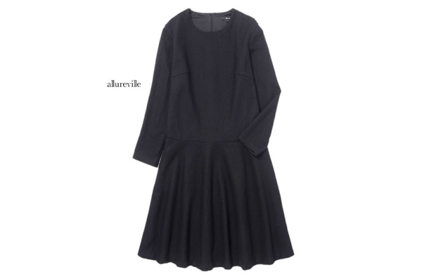 美品★アナイ・アルアバイル★お洒落！デザインワンピース黒G201