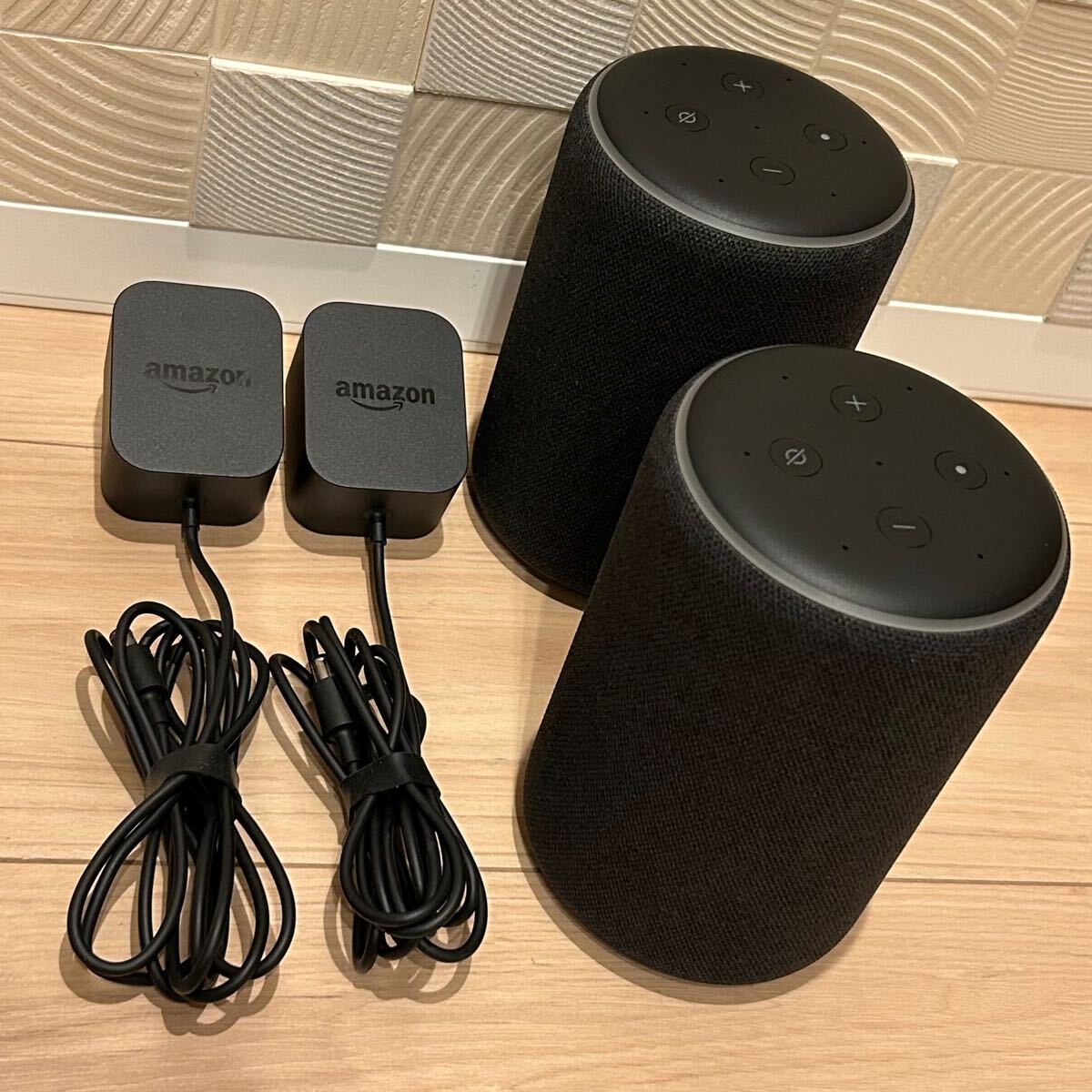 Amazon Echo Plus 第2世代 チャコール ペア 2台セット】ステレオペア アマゾン エコープラス 第二世代 Amazon