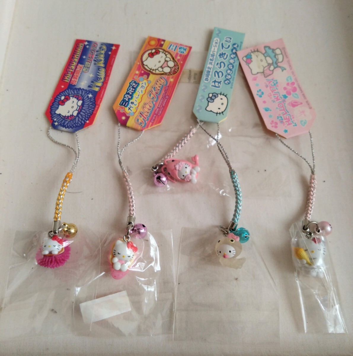 『専用品』　ハローキティ 根付け5種類 ハローキティ 根付ストラップまとめて⑤ 【公式通販】