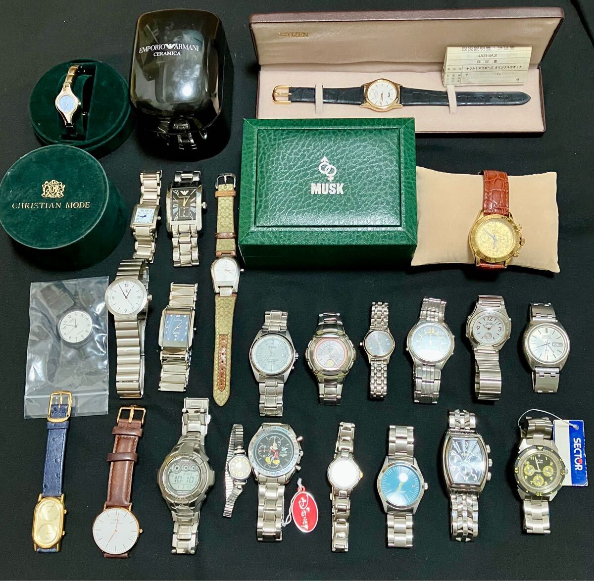 カシオ 腕時計 セイコー シチズン SEIKO CASIO M0325H1A 不動 まとめ 