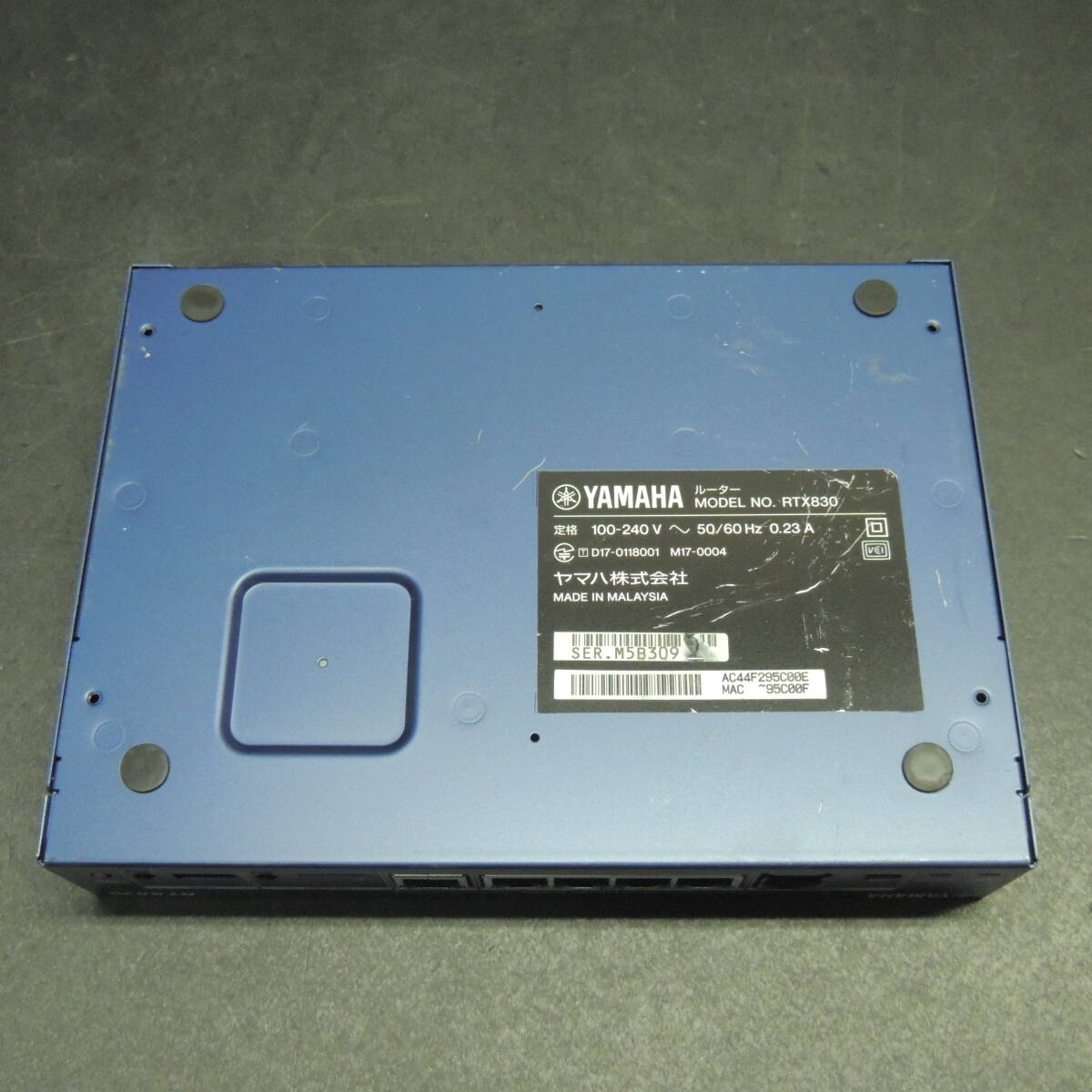 YAMAHA RTX830 ルーター YAMAHA RTX830 - をSSHで設定する 俺の外付け 