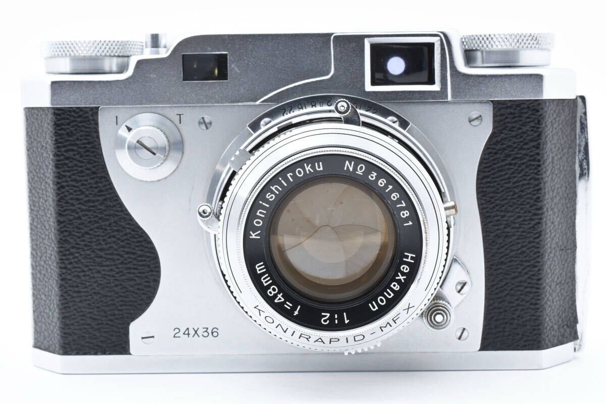 Konica IIA コニカ Konishiroku Hexanon F2 48mm レンジファインダー