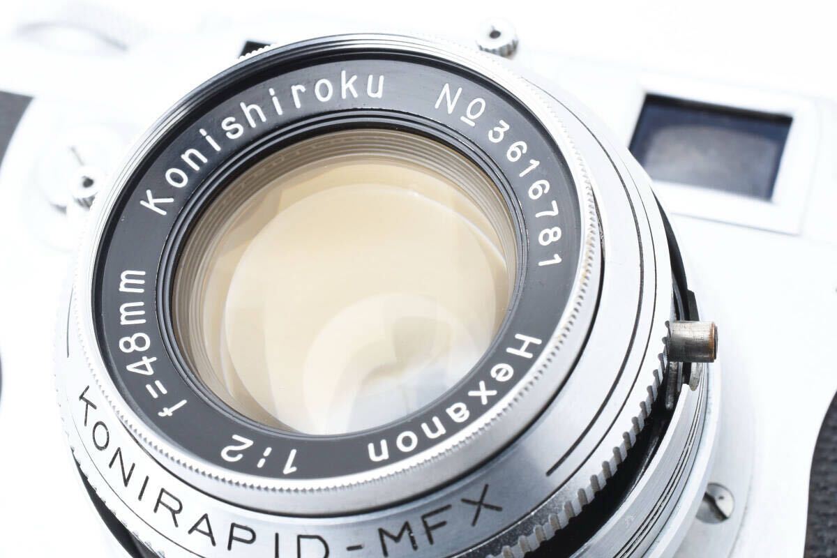 ＜作例あり＞KONICA IIA　コニカ2A 48mm F2 Konica IIA コニカ Konishiroku Hexanon F2 48mm レンジファインダー