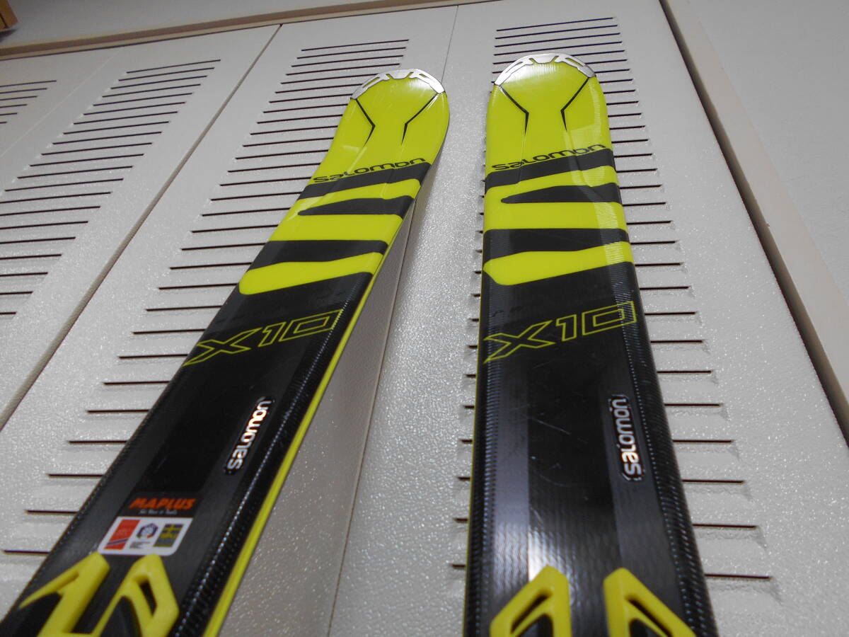 ☆SALOMON サロモン カービングスキー X-MAX X10 162cm R=13m 美品