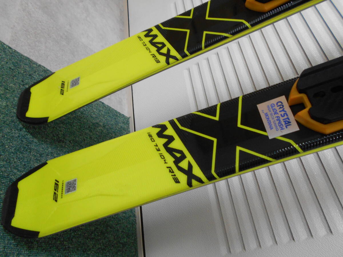 ☆SALOMON サロモン カービングスキー X-MAX X10 162cm R=13m 美品