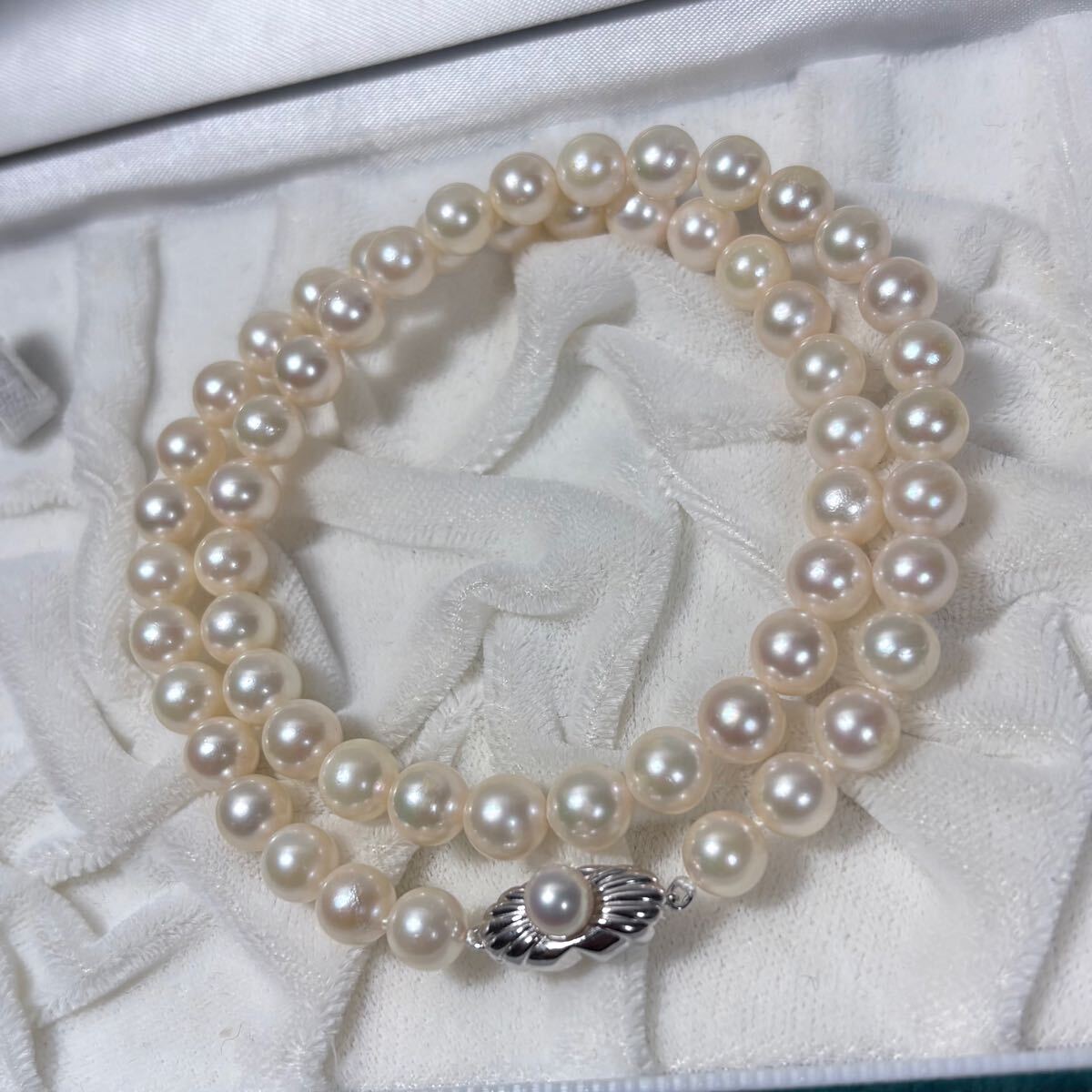 本真珠 7〜7.5mm アコヤ真珠 あこや真珠 パール pearl ネックレス