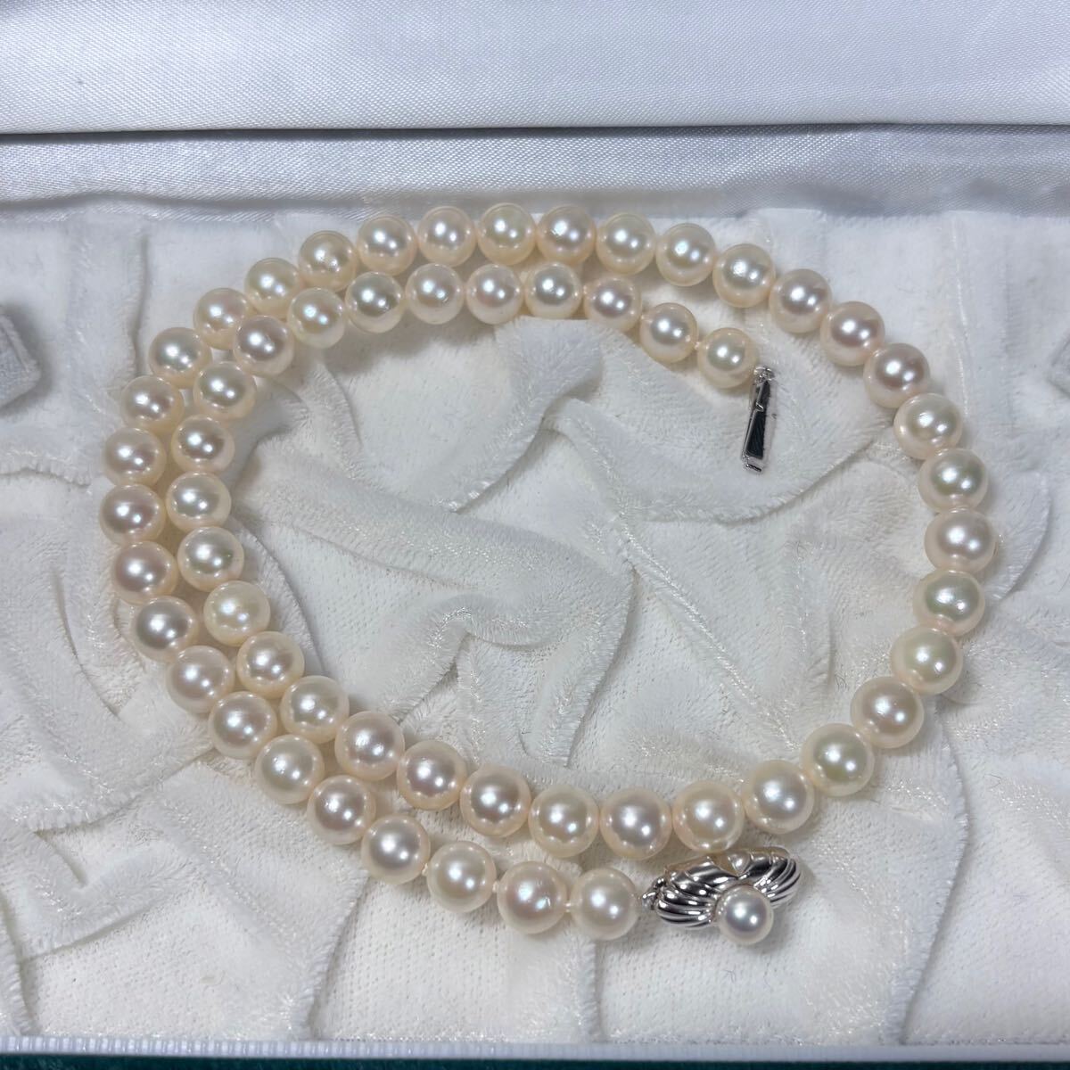 本真珠 7〜7.5mm アコヤ真珠 あこや真珠 パール pearl ネックレス