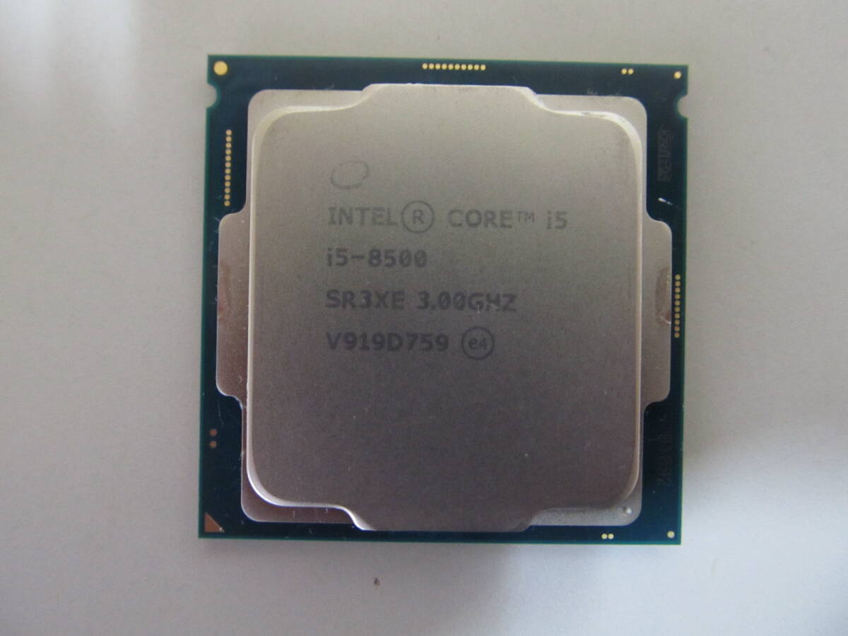 Intel i5-8500 CPU 2コ(中古) CPU Corei5-8500（中古） Intel CPU i5-8500 3.00GHz⁄26574-C CORE