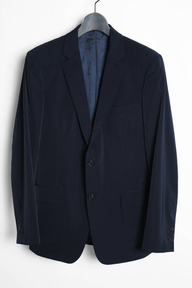 PRADA プラダ / 美品 ナイロン テーラードジャケット / size 48 (NAVY 