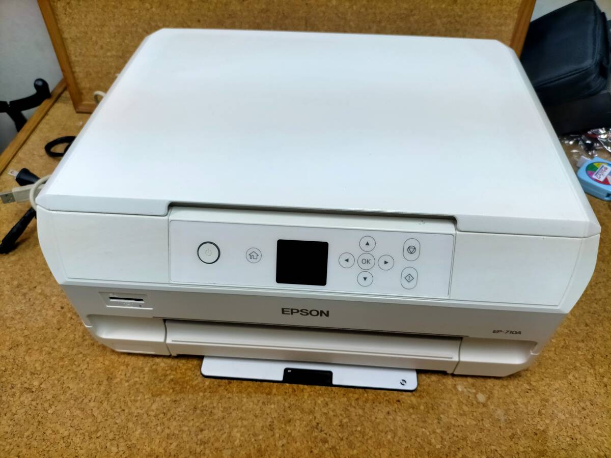 ☆EPSON プリンター 複合機 EP-710A Used 動作確認 【公式通販】