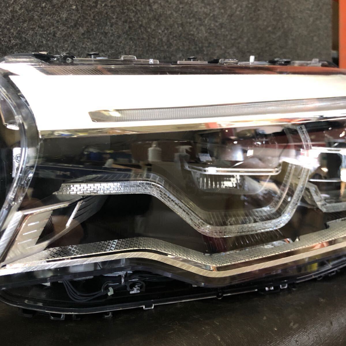 BMW 5シリーズG30 G38 F90用アップグレードフルLEDヘッドライト2018-2020左側_2