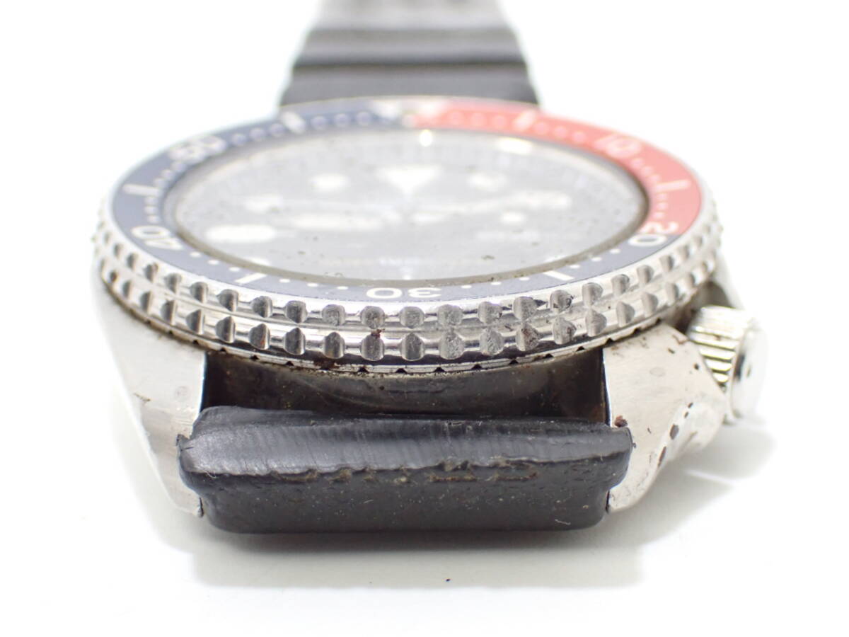 稼働品 1円～☆SEIKO セイコー QZ メンズ腕時計 ダイバー 150 7548 