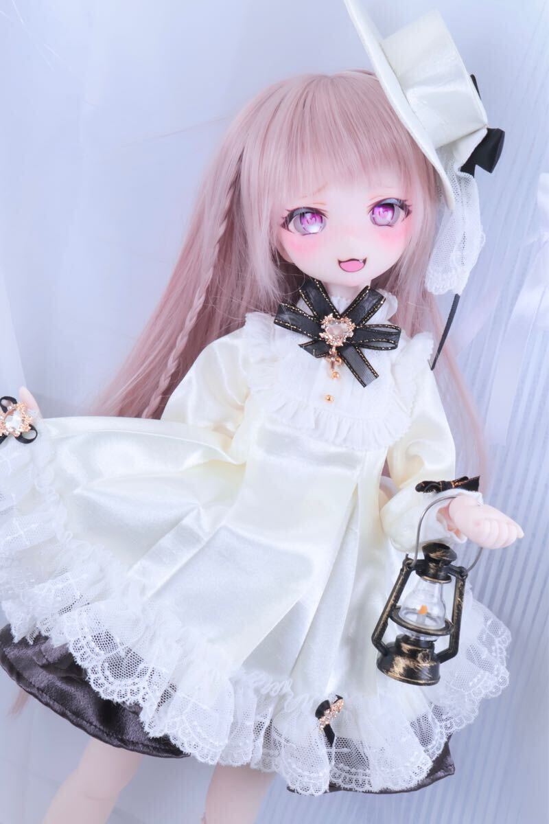 引退作家様メイク　ドルフィードリーム　DD　カスタムヘッド　セミホワイト DDH-03カスタムヘッド(セミホワイト肌)+ドールアイ DDH-03 セミ