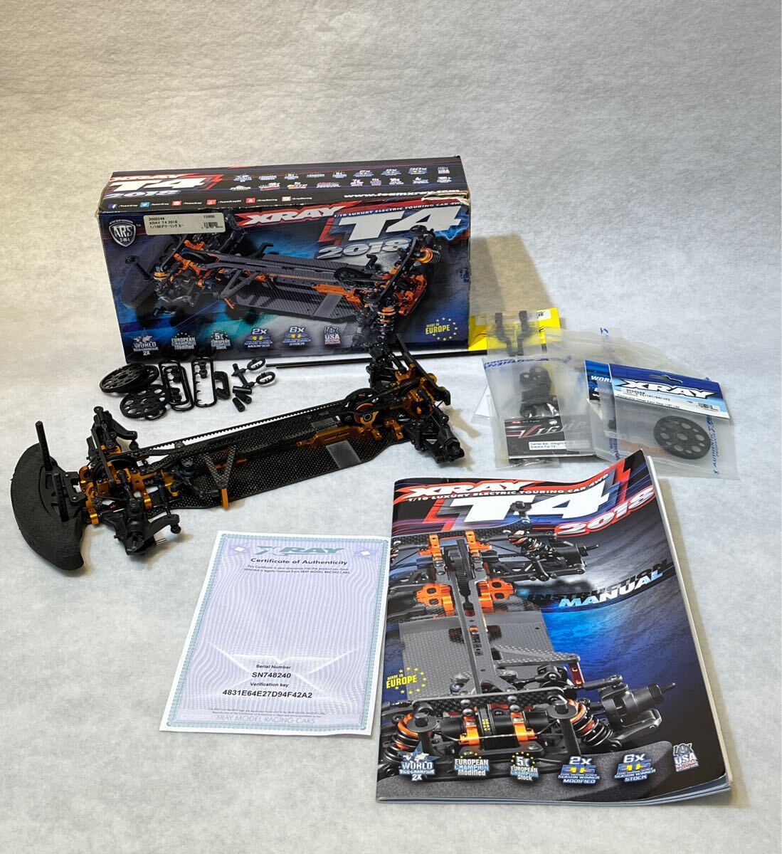 LiveRC - New XRAY T4 '18 touring car kit [GALLERY]