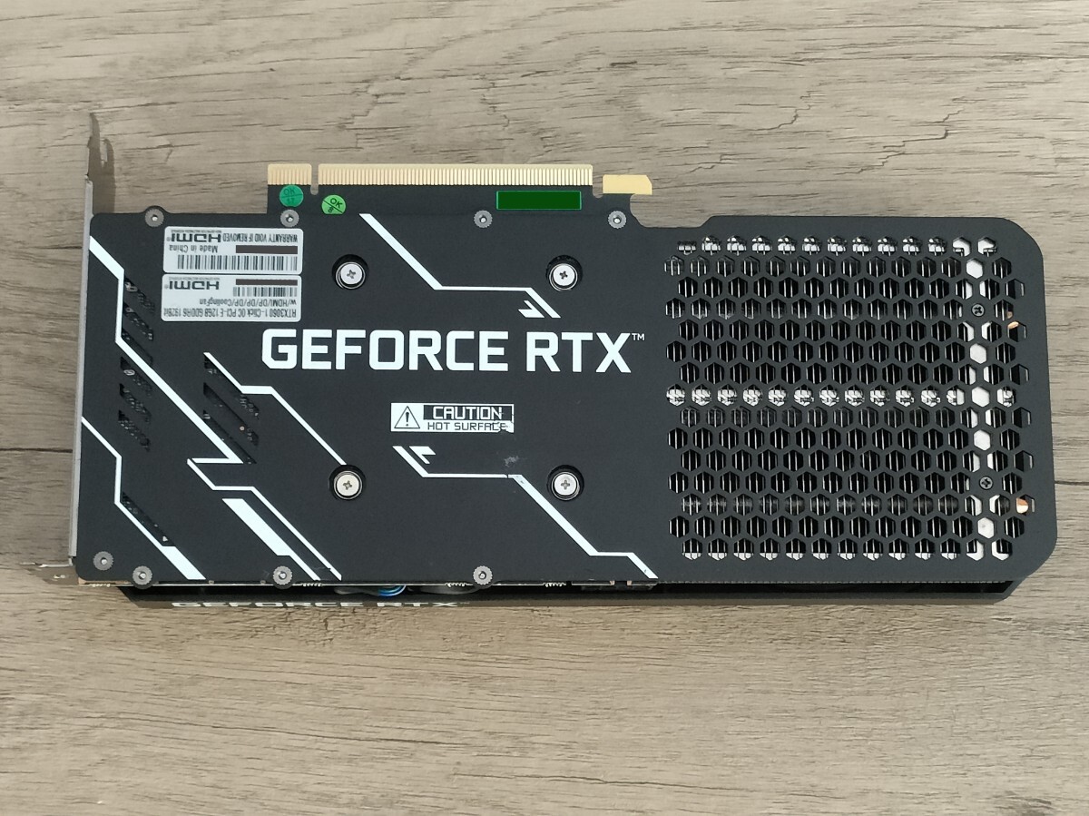 NVIDIA 玄人志向 GeForce RTX3060 12GB GALAKURO GAMING OC