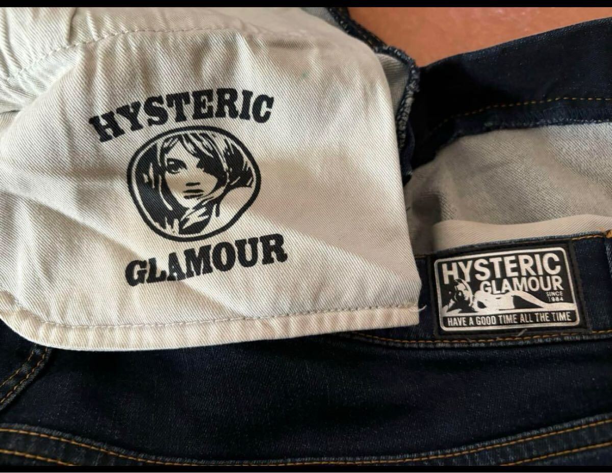 HYSTERIC GLAMOUR ダークブルーデニム 32インチ デニムパンツ 【公式通販】