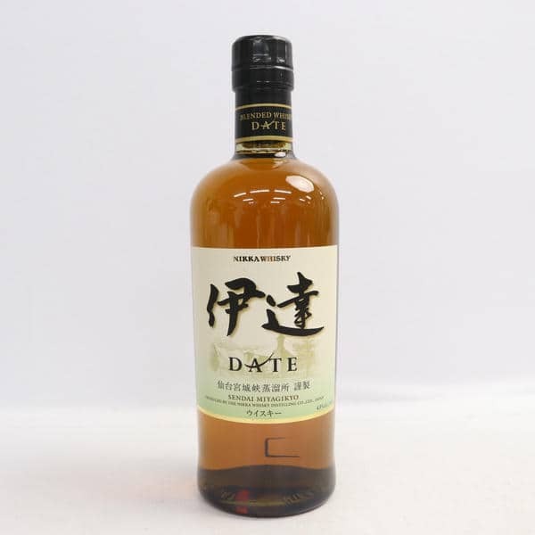 NIKKA（ニッカ）伊達 DATE 仙台宮城峡蒸溜所 謹製 43％ 700ml