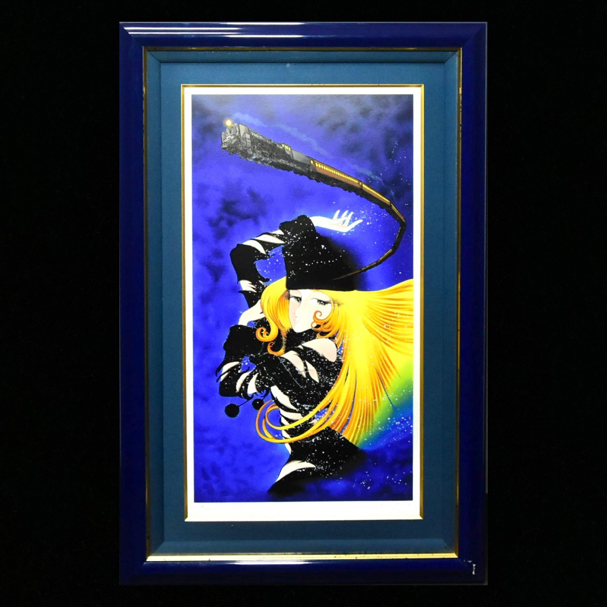 ◇牧野宗則◇華の風◇木版画◇1998年制作◇日本の風景◇鮮やか◇ 牧野