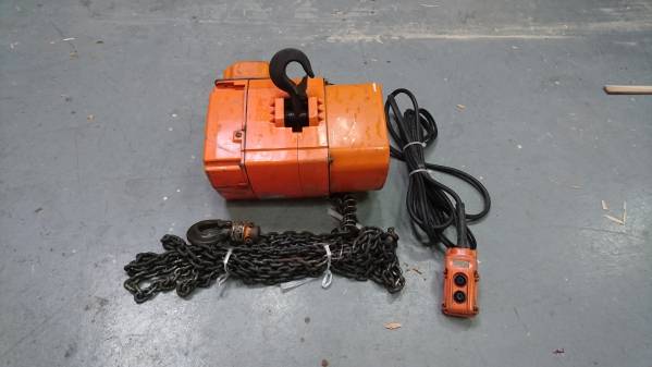 日立HITACHI 電動ウインチ 150kg 200V 電動ホイスト