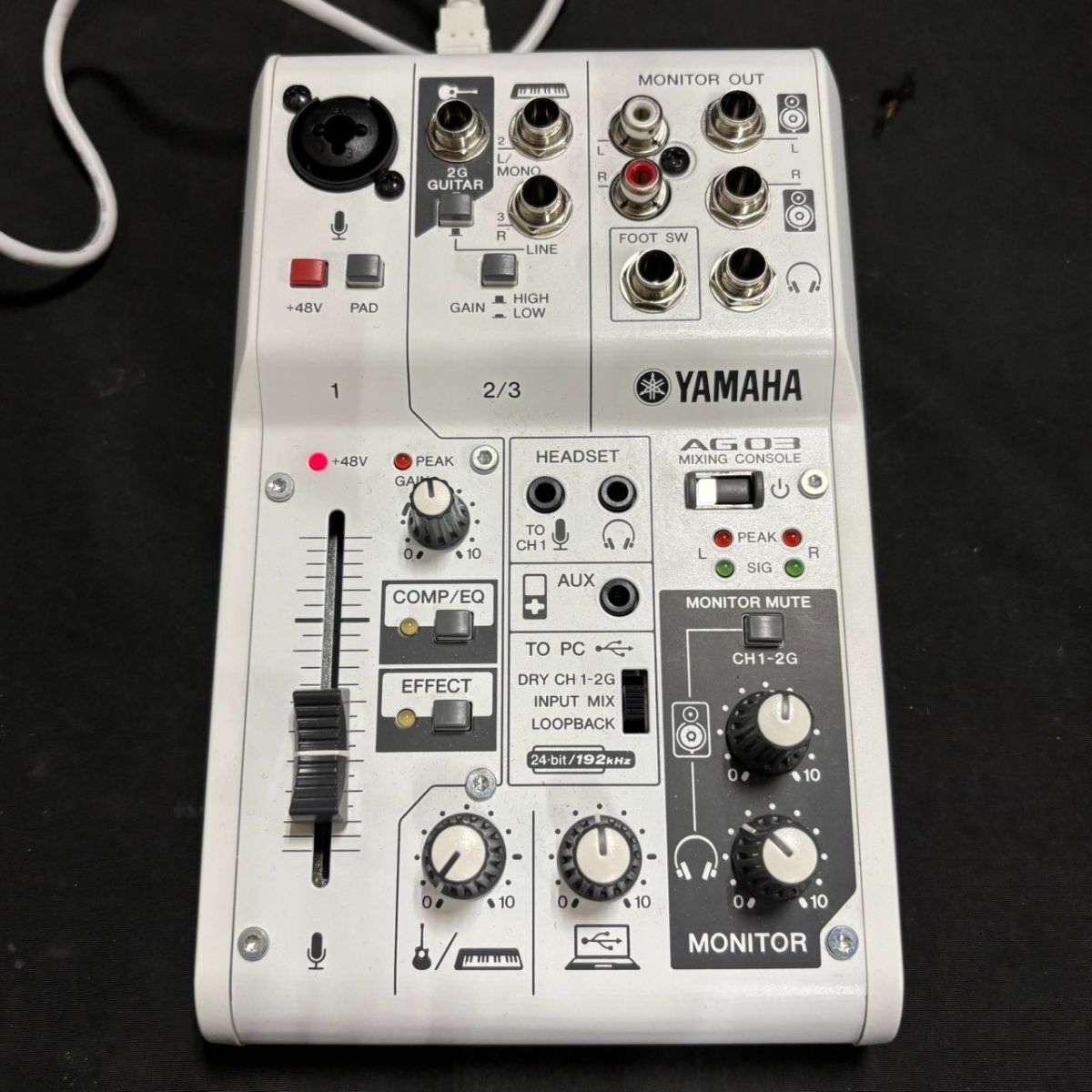 YAMAHA AG03 ミキシングコンソール